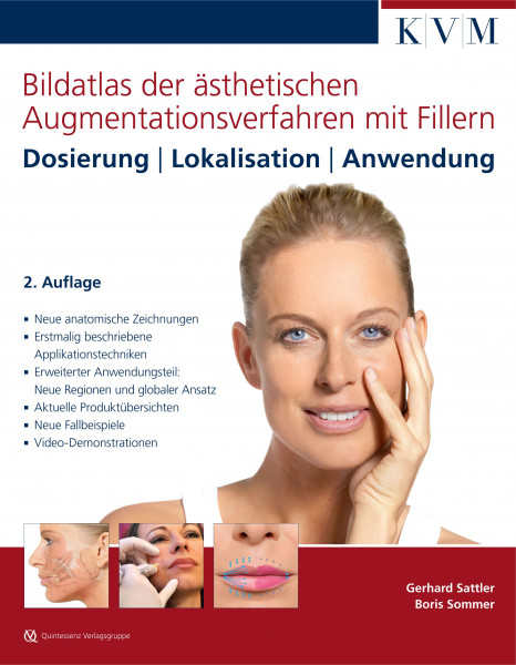 Bildatlas ästhetische Augmentationsverfahren mit Fillern, 2. Auflage, Autor G. Sattler